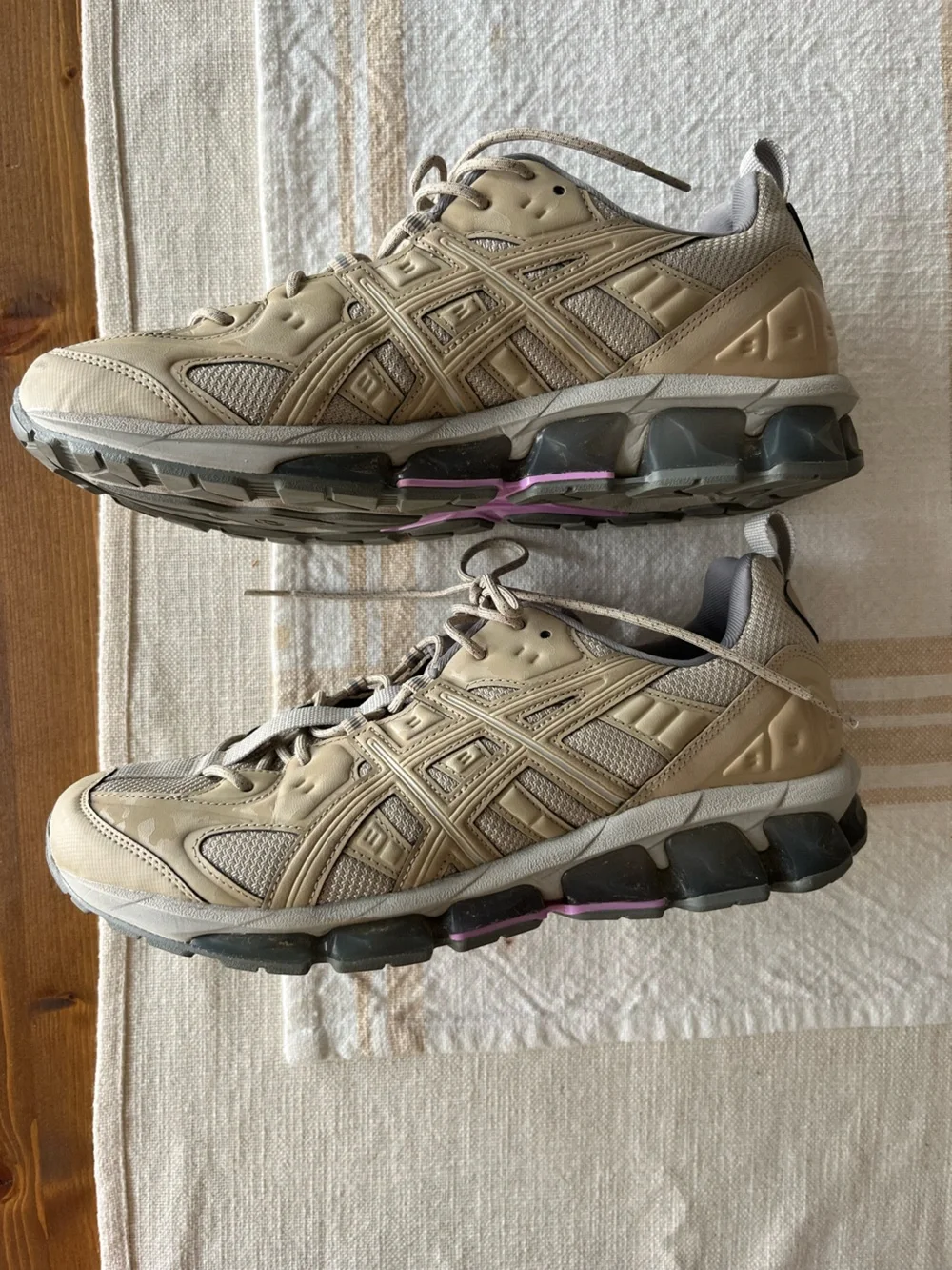 ASICS Men's Gel-Quantum Lace-Up Sneakers Beige